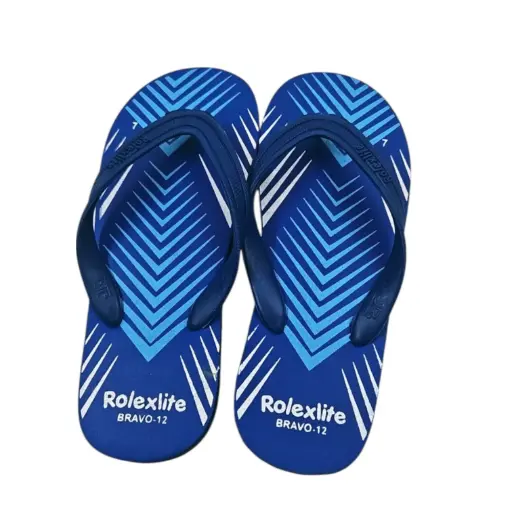 [IX2503605]  JR Rolexlite Hawai Chappals Blue
