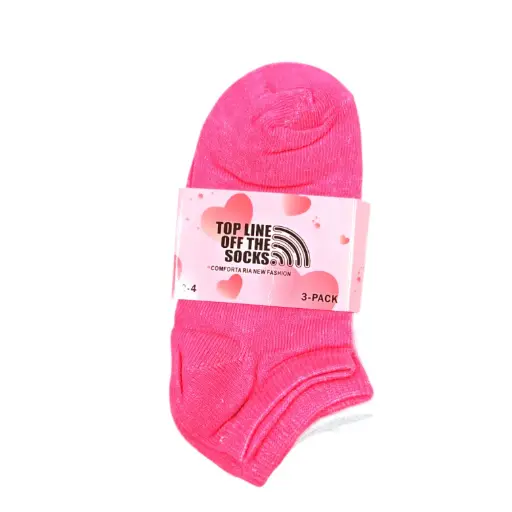 [IX2503861] Top Line Off The Baby Socks Pack Of 3 