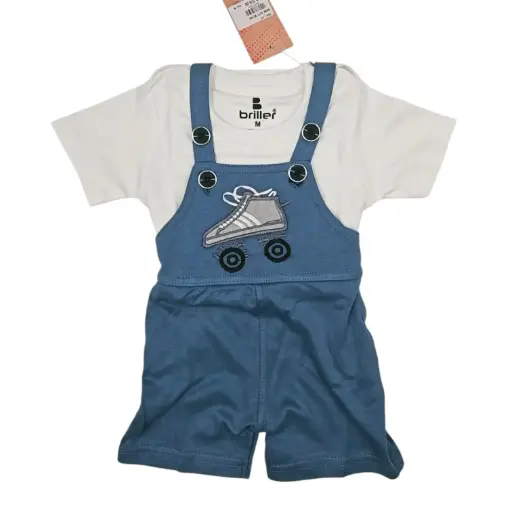 [IX2504043] Briller Baba Suit For Baby Boys Medium