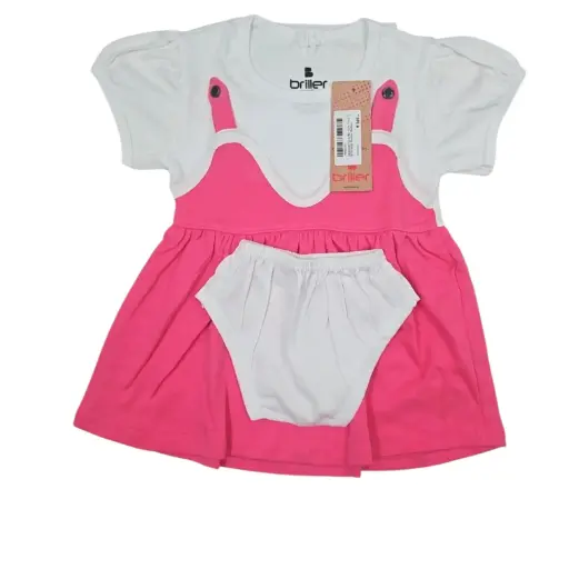 [IX2504076] Briller Girls Frock 2 BTN With Panties Medium