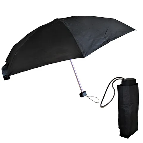 [IX2504258] Popy Nano Umbrella Silver Black 535mm