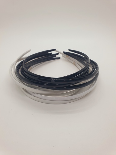 [IX000712] Black & White Plane Hair Band 