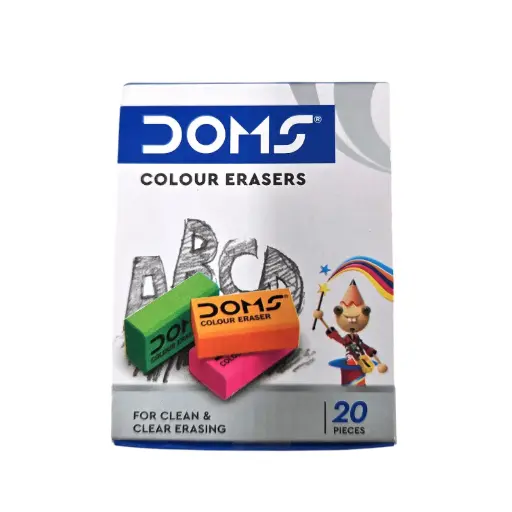 [IX2504339] Doms Multicolor Color Erasers 1's