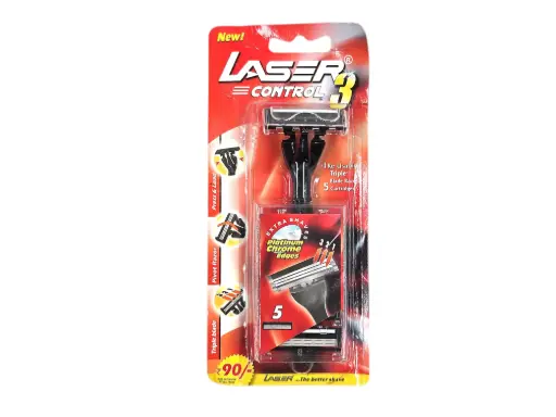 [IX2504347] Laser Control 3 Razor Set With 5 Cartidges