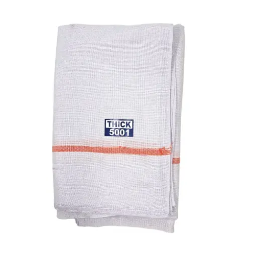[IX2504432] 5001 White Cotton Thorth With Boarder