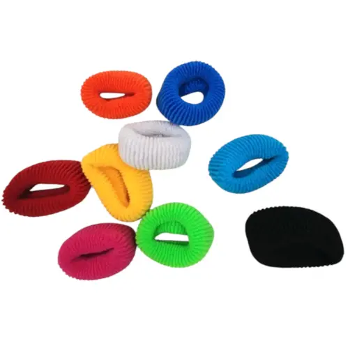 [IX2504586] Multicolor Hair Buns Small MRP 5
