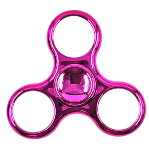 LED Flash Light Various Glow Patterns Fidget Spinner Toy For Kids