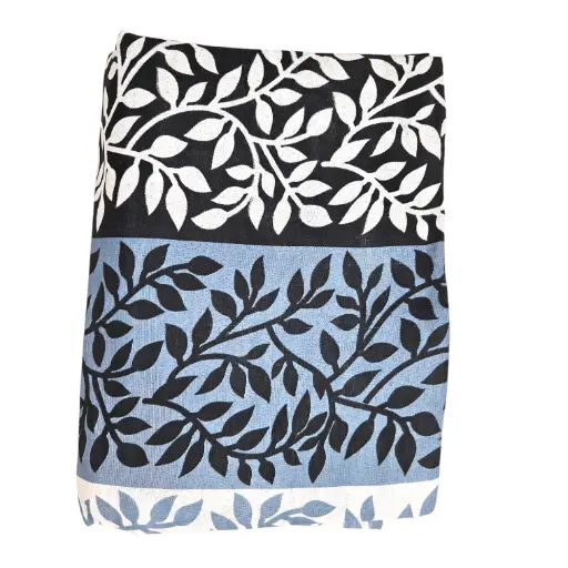[IX2504653] Floral & Leaf Pattern Bed Sheets 90X90