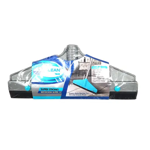 Clean Max Rubber Bathroom Wiper 12"