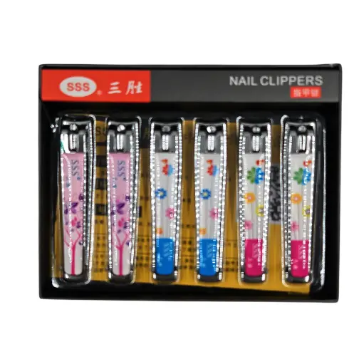 [IX2504763] SSS Nail Clippers With Floral Design