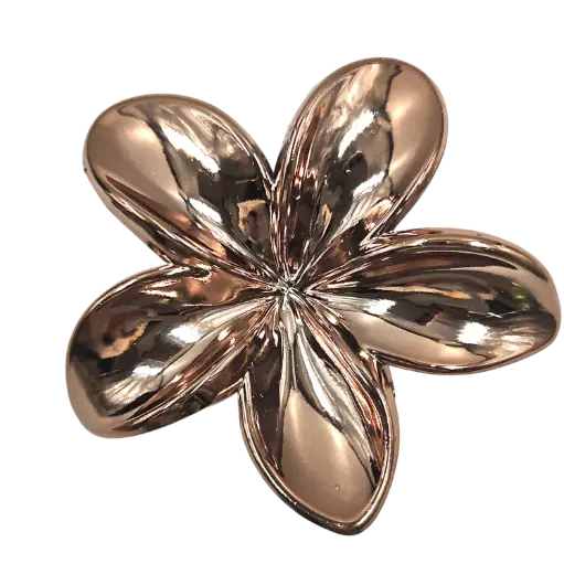 Flower Shaped Metallic Hair Claw Crab