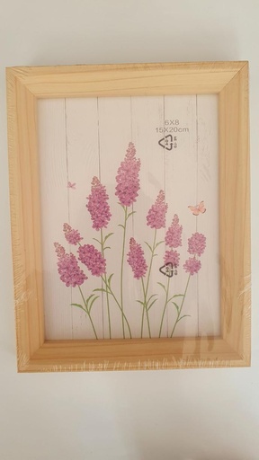 [IX2400136] 6" X 8" A5 Wall Photo Frame Blank  with Broader Frame & Stand 