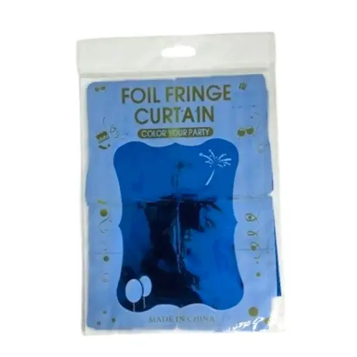 [IX2501659] Foil Fringe Curtain Square 