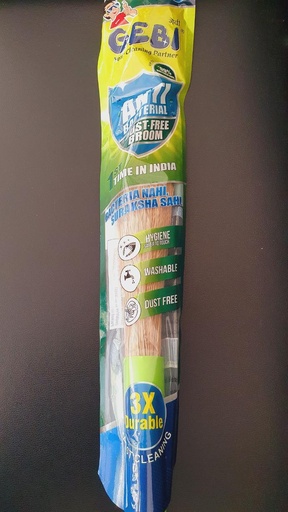 [IX000870] Fan Broom Soft Plastic Grass Straight 