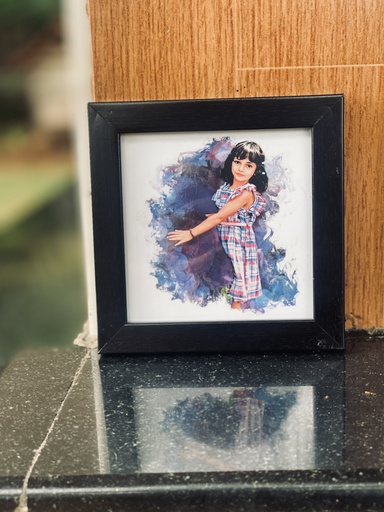 [IX000776] Customized 4 X 4 Birthday Frame 