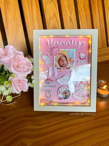 [IX000768] Customized  A4 Birthday Frame