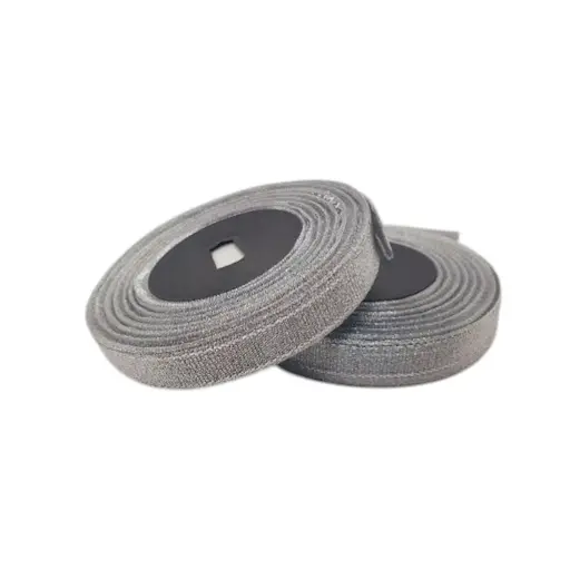 [IX001259] Tissue Glittering 0.5 Inch Ribbon For Hair Accessories & Crafts  