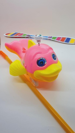 [IX2400854] Fly Dolphin With Stick & Wings 