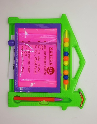 [IX001086] Mini Magic Slate With Plastic Pencil 