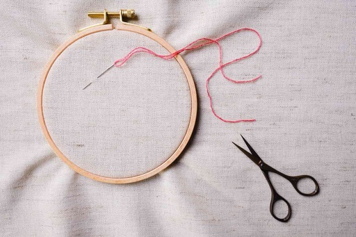 [IX000762] Cotton Cloth For Embroidery Works 