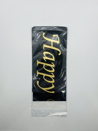 [IX000103] Birthday Sash Black 