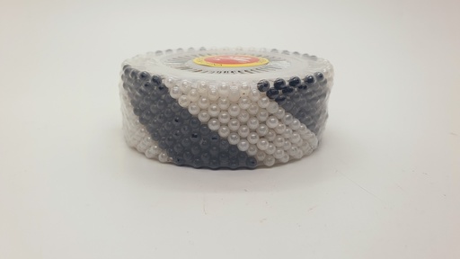 [IX000730] CD Beads Pins Black & White